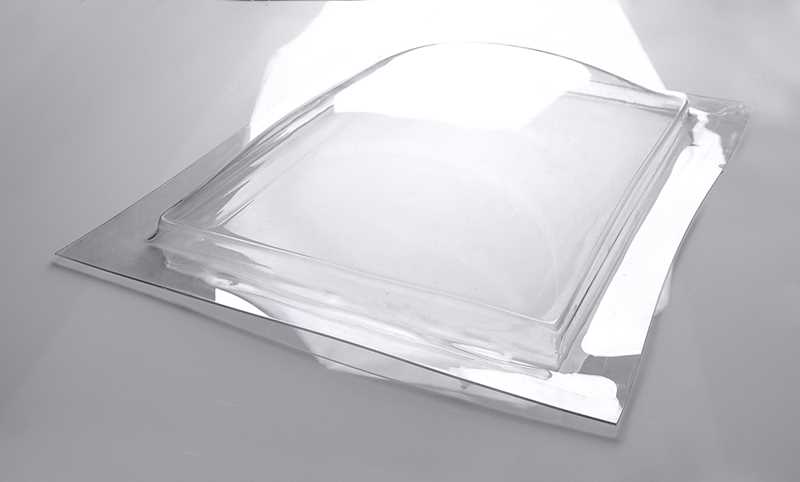 Cúpula de acrílico para techo Polyplas