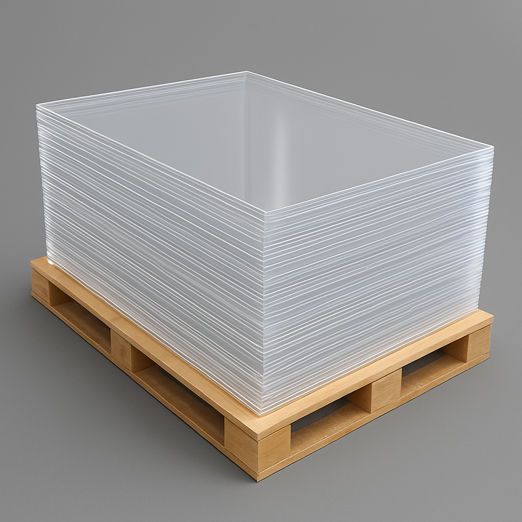Plancha de PET Transparente